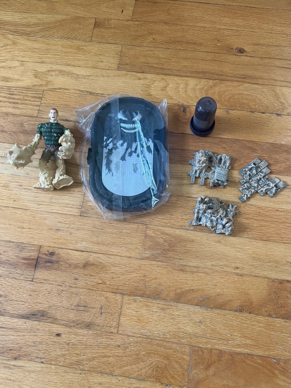 Vintage 2007 Hasbro Spider-Man 3 Movie "Battle Attack" Sandman Action Figure